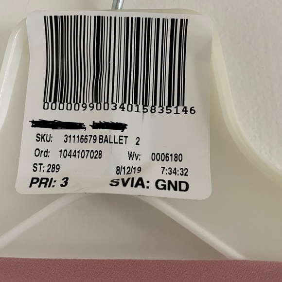 David’s Bridal Size 2 Double Strap Georgette Bridesmaid Wrap Dress Ballet Pink - Picture 6 of 8